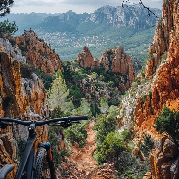Découvrez l'esterel en vtt électrique à Fréjus et St-Raphaël